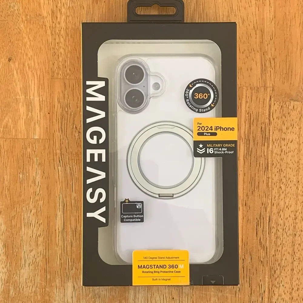 MAGEASY MagStand 360M Rotating Ring Protective Case